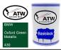 Preview: BMW, Oxford Green Metallic, 430: 500ml Lackdose, von ATW Autoteile West.